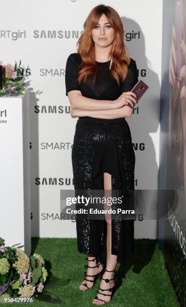 Actress Blanca Suarez attends the 'SMARTgirl by Samsung' photocall at Ephimera space on May 9, 2018 in Madrid, Spain.