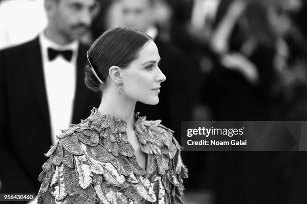 Actor Evan Rachel Wood attends the Heavenly Bodies: Fashion & The Catholic Imagination Costume Institute Gala at The Metropolitan Museum of Art on...