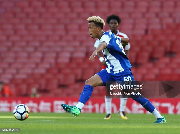 Luiz Palmares of Porto FC during Premier League International Cup Final match between Arsenal Under 23 against Porto FC at Emirates stadium, London...