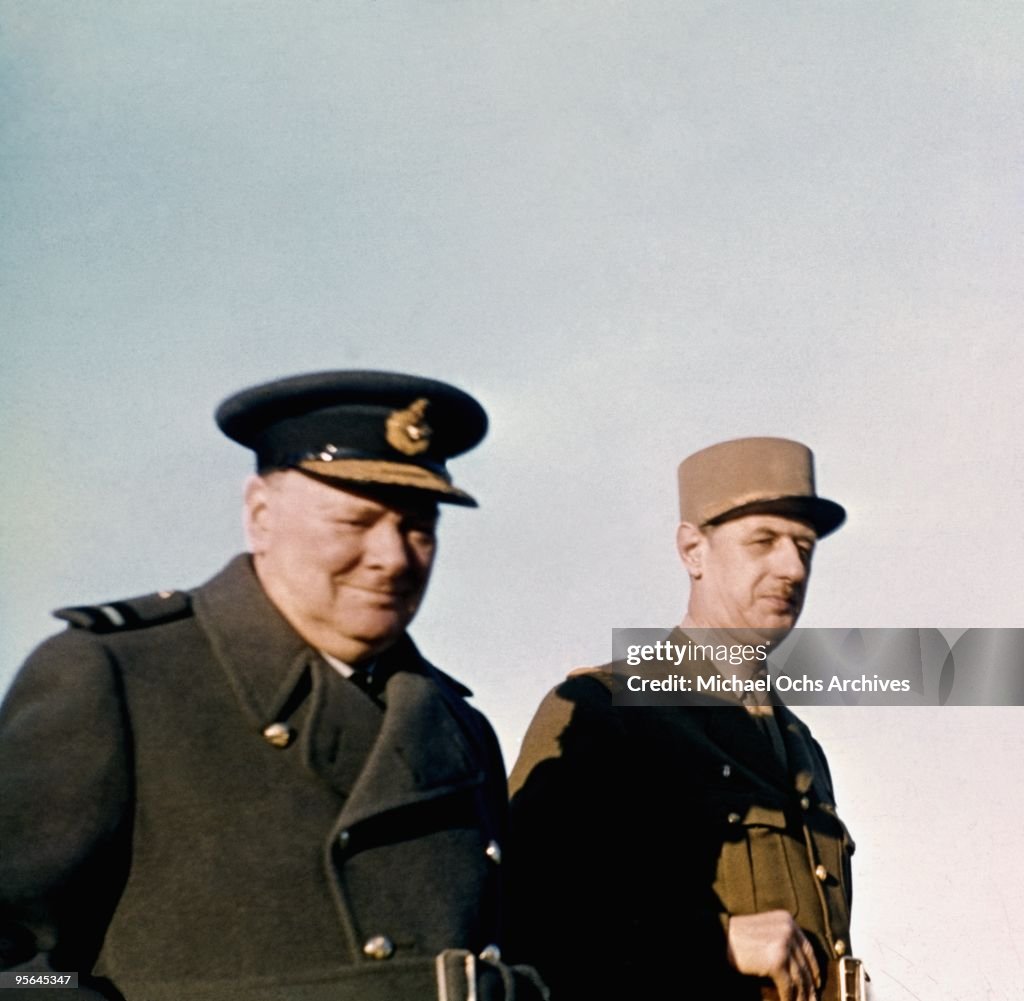 Churchill And De Gaulle