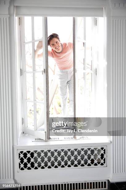 Actor Miles Robbins is photographed for Los Angeles Times on April 2, 2018 in Culver City, California. PUBLISHED IMAGE. CREDIT MUST READ: Jay L....