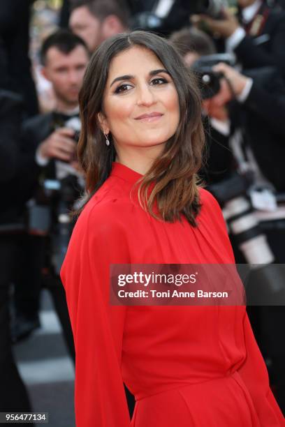 Geraldine Nakache attends the screening of "Everybody Knows " and the opening gala during the 71st annual Cannes Film Festival at Palais des...