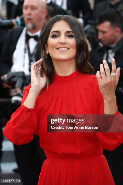 Geraldine Nakache attends the screening of "Everybody Knows " and the opening gala during the 71st annual Cannes Film Festival at Palais des...