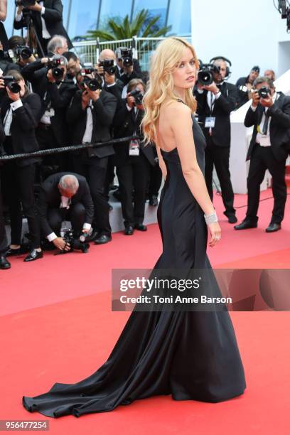 Georgia May Jagger attends the screening of "Everybody Knows " and the opening gala during the 71st annual Cannes Film Festival at Palais des...