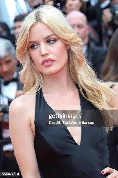 Georgia May Jagger attends the screening of "Everybody Knows " and the opening gala during the 71st annual Cannes Film Festival at Palais des...