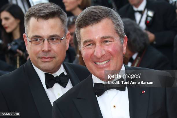 Charles Rivkin attends the screening of "Everybody Knows " and the opening gala during the 71st annual Cannes Film Festival at Palais des Festivals...