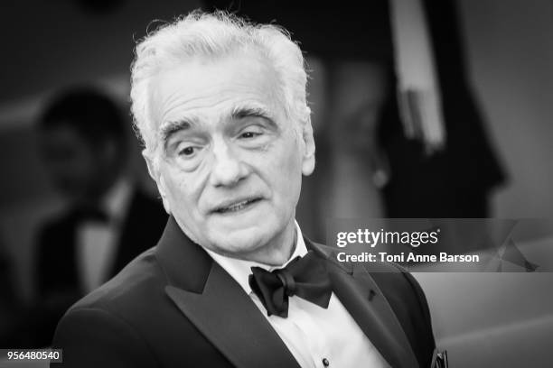 Martin Scorsese attends the screening of "Everybody Knows " and the opening gala during the 71st annual Cannes Film Festival at Palais des Festivals...