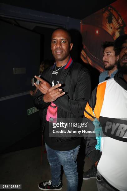 Whoo Kid attends Wiz Khalifa's "Rolling Papers 2" Album Listening Session at Mondrian Park Avenue on May 8, 2018 in New York City.