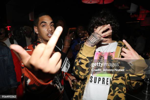 Shoreline Mafia attends Wiz Khalifa's "Rolling Papers 2" Album Listening Session at Mondrian Park Avenue on May 8, 2018 in New York City.