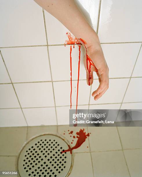 Real Hand Cut Hand Cut Blood Image Photos and Premium High Res Pictures - Getty Images