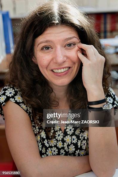 Portrait de Marie Causse, écrivain française, à l'occasion de la 34e