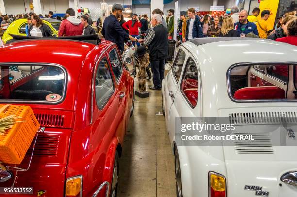 16ème ''Marché de la Mode Vintage'' évènement mode, design & accessoires des années 1950 aux années 1990 à Lyon, le 13 mars 2017, France.