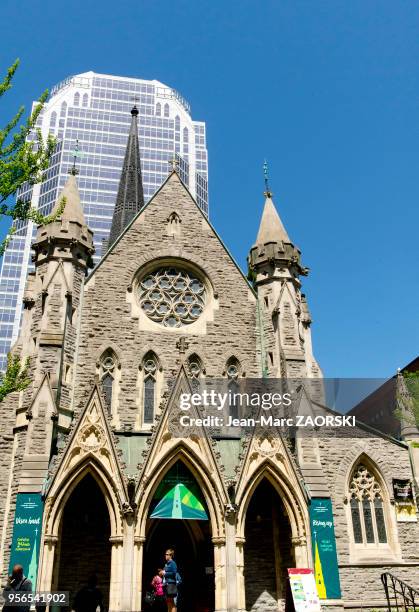 La cathédrale anglicane de style néogothique Christ Church, construite de 1857 à 1859 par l?architecte britannique Frank Wills et achevée par...