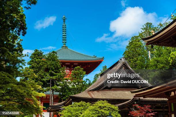 Konpo Daito, Koyasan, Wakayama Prefecture, Japan.