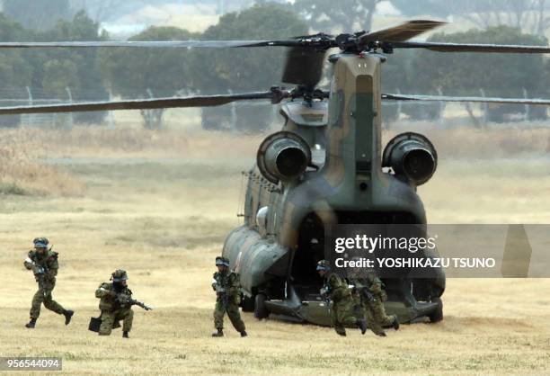 Airborne Ranger Jsdf Jsdf Airborne Troops Photos and Premium High Res Pictures - Getty Images
