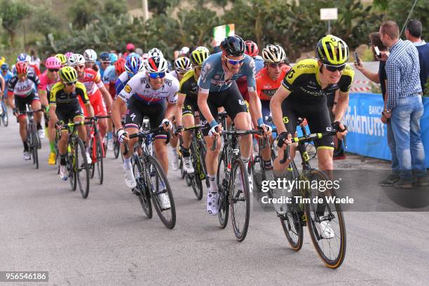 Jack Haig of Australia and Team Mitchelton-Scott / Tim Wellens of Belgium and Team Lotto Soudal / Zdenek Stybar of Czech Republic and Team Quick-Step...