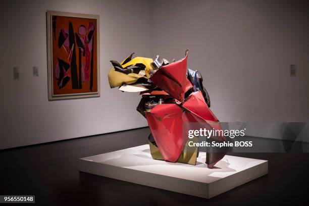 Oeuvre exposée au LACMA , Musée d'art du comté de Los Angeles le 9 septembre 2016, Californie, Etats-Unis.