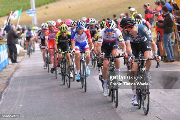 Tim Wellens of Belgium and Team Lotto Soudal / Zdenek Stybar of Czech Republic and Team Quick-Step Floors / Thibaut Pinot of France and Team...