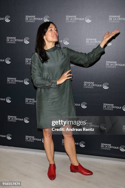 Eva Sangio attends the Semaine de la Critique Jury Photocall during the 71st annual Cannes Film Festival at L'Espace Miramar on May 9, 2018 in...