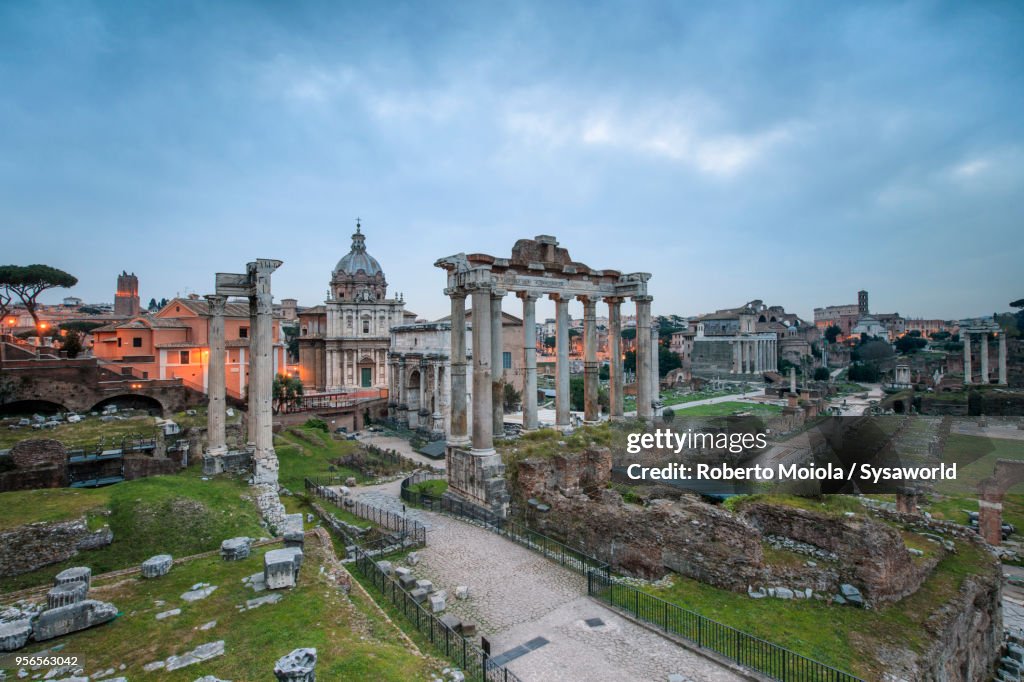 Imperial Way Rome Imperial Forum Rome Italy High-Res Stock Photo - Getty Images
