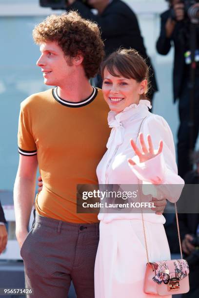 Barbora Bobulova from the movie 'Diva!' walks the red carpet ahead of the 'Foxtrot' screening during the 74th Venice Film Festival at Sala Grande on...