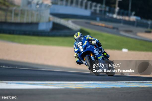 Gregg Black riding Suzuki Endurance Racing Team during the 40th Anniversary of 24 Hours of Le Mans 2018, Motorcycle Endurance Race at Circuit Bugatti...