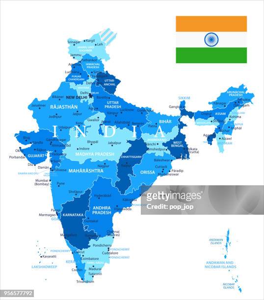 04 - india - blue spot isolated 10 - india stock illustrations