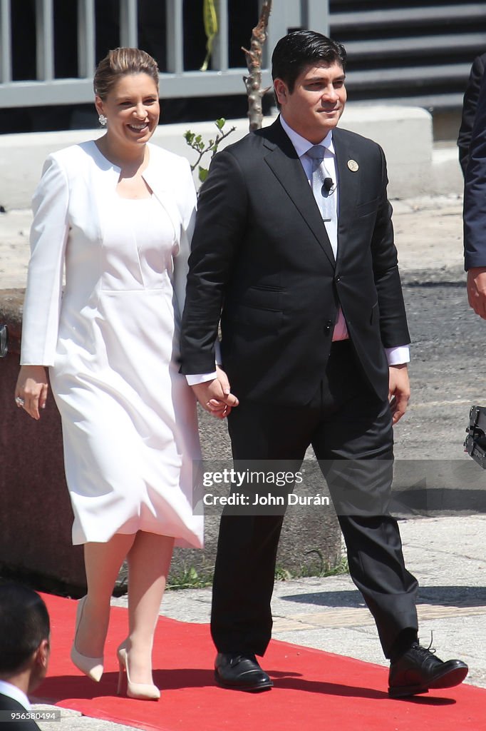 Inauguration Day of Costa Rica Elected President Carlos Alvarado