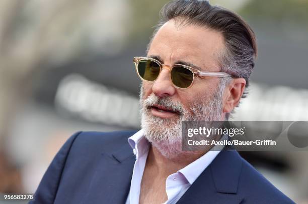 Actor Andy Garcia arrives at the premiere of Paramount Pictures' 'Book Club' at Regency Village Theatre on May 6, 2018 in Westwood, California.