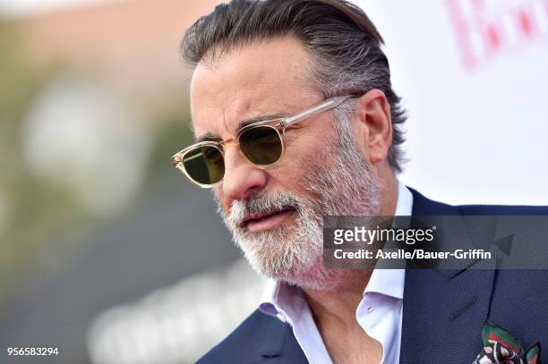 Actor Andy Garcia arrives at the premiere of Paramount Pictures' 'Book Club' at Regency Village Theatre on May 6, 2018 in Westwood, California.