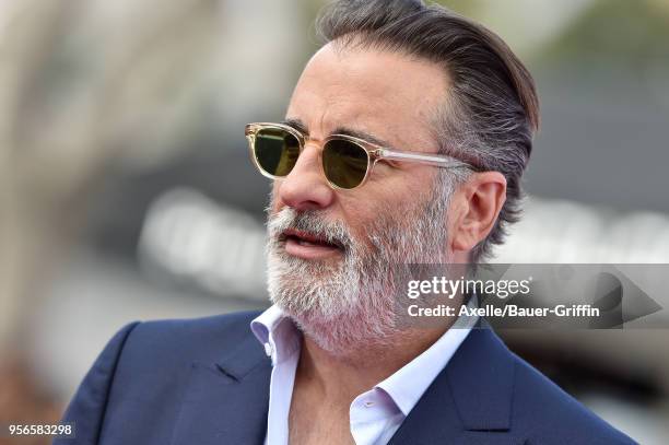 Actor Andy Garcia arrives at the premiere of Paramount Pictures' 'Book Club' at Regency Village Theatre on May 6, 2018 in Westwood, California.