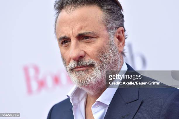 Actor Andy Garcia arrives at the premiere of Paramount Pictures' 'Book Club' at Regency Village Theatre on May 6, 2018 in Westwood, California.