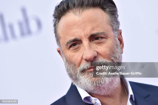 Actor Andy Garcia arrives at the premiere of Paramount Pictures' 'Book Club' at Regency Village Theatre on May 6, 2018 in Westwood, California.