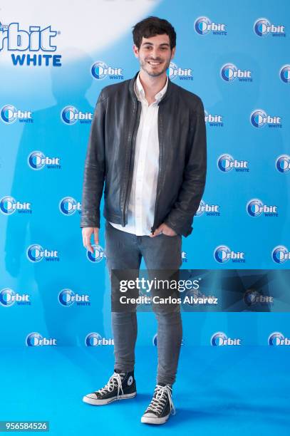 Anton Lofer attends 'Buscamos La Sonrisa Orbit White' competition at Club Allard restaurant on May 9, 2018 in Madrid, Spain.