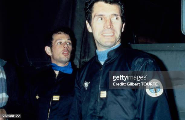 In Ajaccio During Hostage Taking at Hotel Fesch, Commander Prouteau & Commander Baril in January 1980.