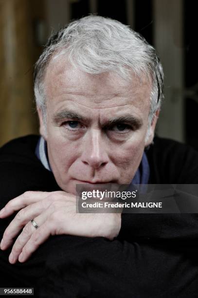 December 08: Portrait of French actor Franck Dubosc in Toulouse, France on December 8, 2011.