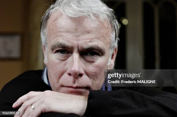 December 08: Portrait of French actor Franck Dubosc in Toulouse, France on December 8, 2011.