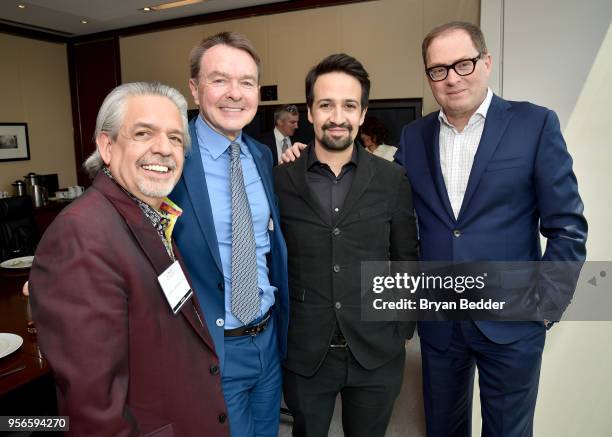 The MirRam Group Founding Partner Luis A. Miranda Jr., Hearst Magazine Publishing Director and Marketing President Michael Clinton, Composer,...