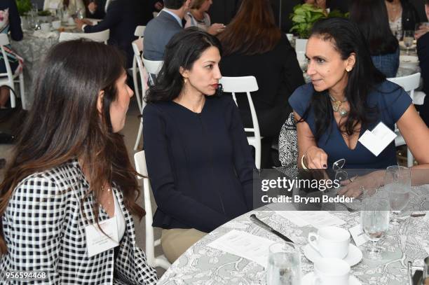 Huma Abedin and Susan Fales-Hill attend the Fifth Annual Town & Country Philanthropy Summit on May 9, 2018 in New York City.