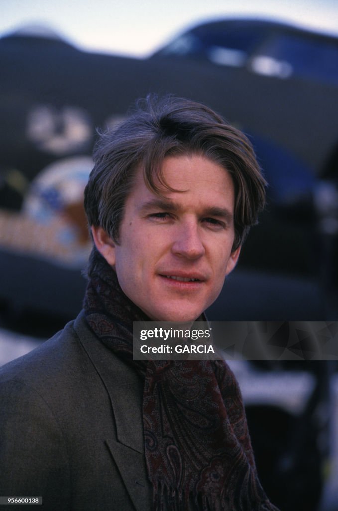 Matthew Modine lors d'un tournage