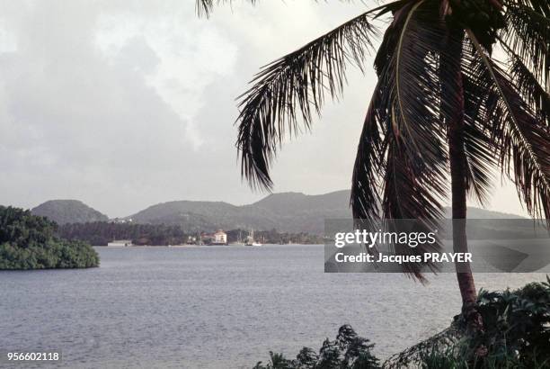 Le Club Med au Cul de Sac du Marin, septembre 1989, Le Marin, Martinique.