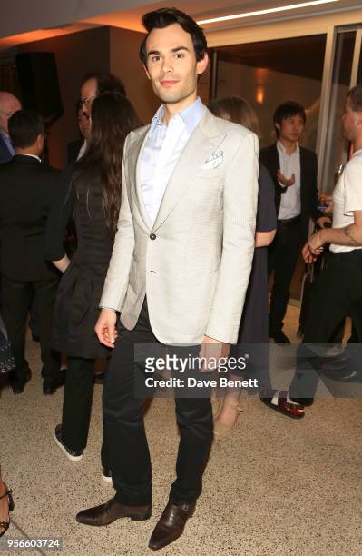 Mark-Francis Vandelli attends a private view of "Azzedine Alaia: The Couturier" at The Design Museum on May 9, 2018 in London, England.