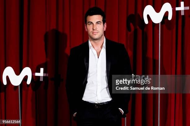 Mario casas attends the 'Instinto' Madrid Presentation on May 9, 2018 in Madrid, Spain.