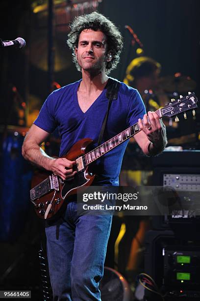 Dweezil Zappa performs Zappa plays Zappa at Revolution on January 8, 2010 in Fort Lauderdale, Florida.