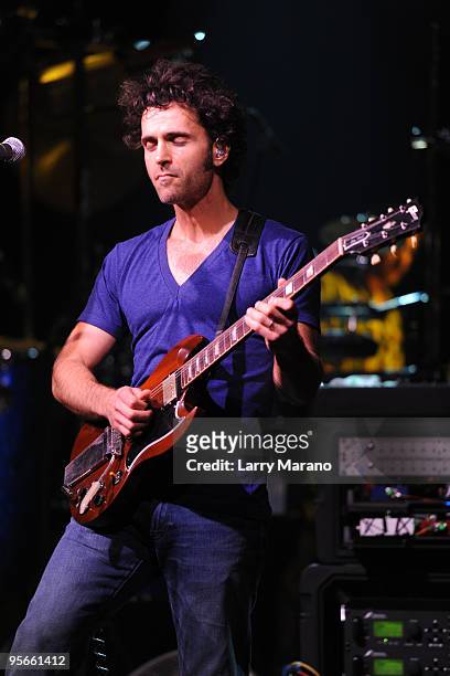 Dweezil Zappa performs Zappa plays Zappa at Revolution on January 8, 2010 in Fort Lauderdale, Florida.