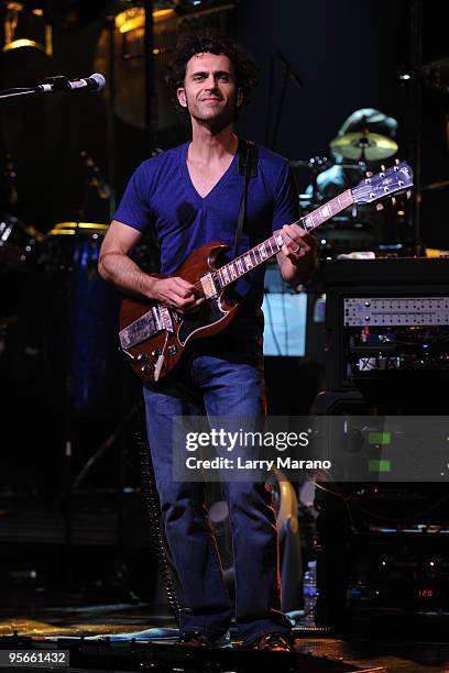 Dweezil Zappa performs Zappa plays Zappa at Revolution on January 8, 2010 in Fort Lauderdale, Florida.