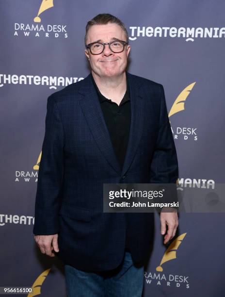 Nathan Lane attends 63rd Annual Drama Desk Awards nominees reception at Friedmans in the Edison Hotel on May 9, 2018 in New York City.