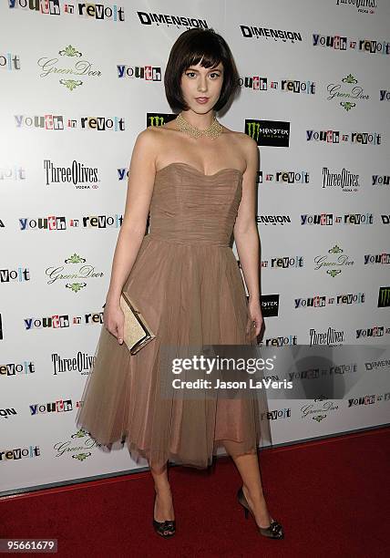 Actress Mary Elizabeth Winstead attends the premiere of "Youth In Revolt" at Mann Chinese 6 on January 6, 2010 in Los Angeles, California.