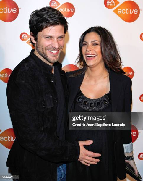 Greg Vaughn and Touriya Haoud attend the 'Active For Life' event and auction to benefit The March Of Dimes on January 8, 2010 in Culver City,...