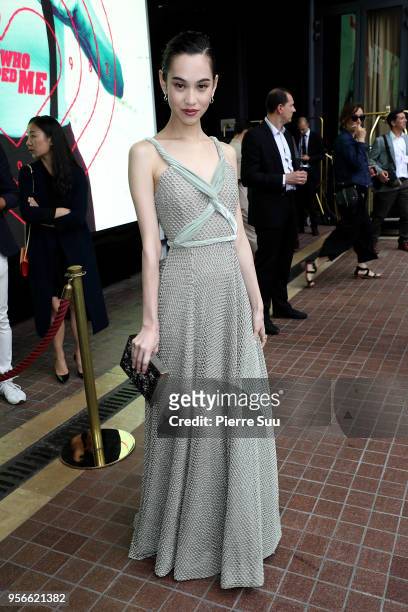 Kiko Mizuhara is seen at 'Le Majestic'hotel during the 71st annual Cannes Film Festival on May 9, 2018 in Cannes, France.